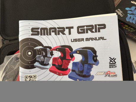 Hola buenas tardes,vendo empuñadura smart grip para pistola aire practicamente nueva 
la compre para probarla 11
