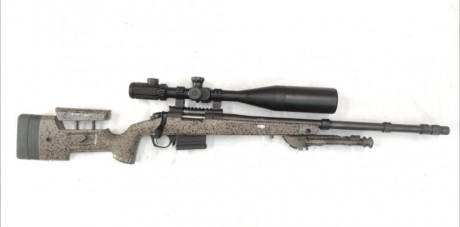 Se vende rifle Bergara hmr creedmoor con freno de boca y compensador de armonicos ( visor no incluido)
Zona 100