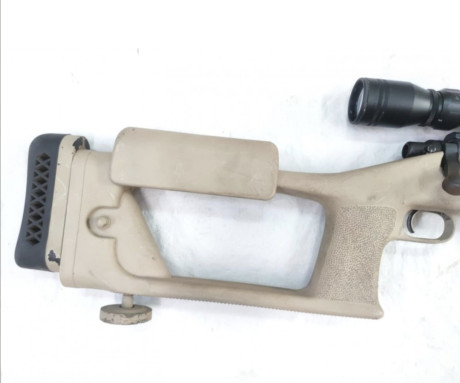 Rifle remington 700 cal 308w con culata de tiro anillas, visor y freno de boca
950€ 131