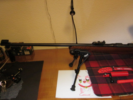 Buenas.
Pongo a la venta una carabina Cz 452 de cerrojo con extras.Precio 460 euros gastos compartidos
Mando 00