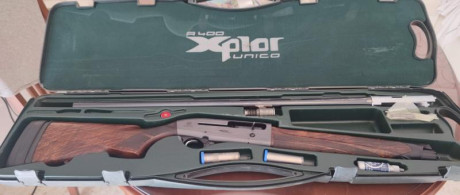 Beretta Xplor Único calibre 12 con sistema anti-retroceso KICK OFF prácticamente sin uso.
Se entrega con 00