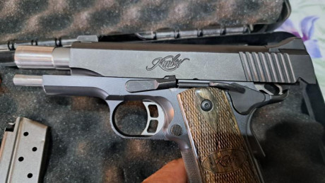 Pistola kimber en 9 mm pb en muy buen estado.
Ha disparado muy poco,
Se encuentra en Madrid

Mensajes 00