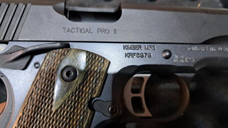 Pistola kimber en 9 mm pb en muy buen estado.
Ha disparado muy poco,
Se encuentra en Madrid

Mensajes 12