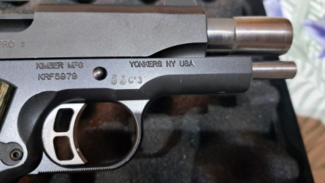 Pistola kimber en 9 mm pb en muy buen estado.
Ha disparado muy poco,
Se encuentra en Madrid

Mensajes 11