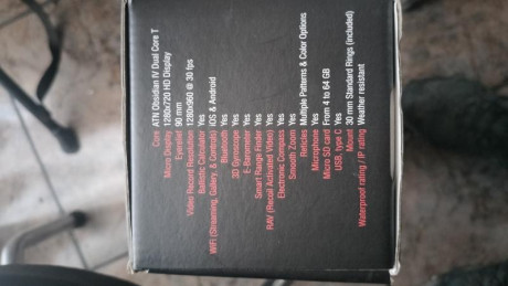 Vendo este visor ATN Mars 4 térmico con ABL.1000
Por 500€
Solo montado en PCP y solo salidas en el campo 11