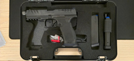  ACTUALIZADO 

Vendo por falta de uso y cambio de modalidad, aproximadamente 750 disparos. 
Guiada en 01