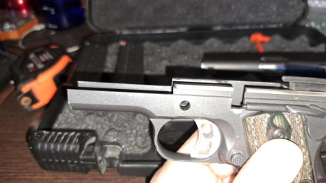 Pistola kimber en 9 mm pb en muy buen estado.
Ha disparado muy poco,
Se encuentra en Madrid

Mensajes 52