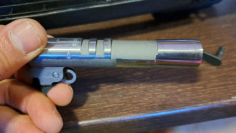 Pistola kimber en 9 mm pb en muy buen estado.
Ha disparado muy poco,
Se encuentra en Madrid

Mensajes 60