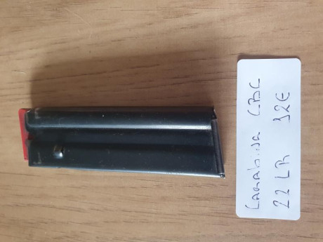 Vendo los siguientes cargadores del 22LR. Más envío por Correo Certificado. Un saludo.
Mi nombre es Marcelo 01