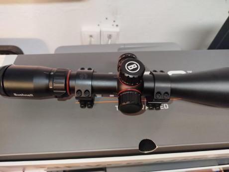 Vendo visor Bushnell Nitro 2.5-15X50 G4, en un estado nuevo casi sin estrenar, solo utilizado 4 veces 02