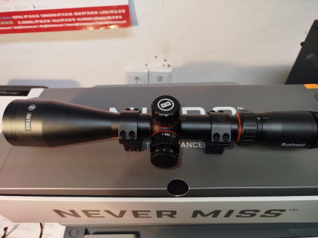 Vendo visor Bushnell Nitro 2.5-15X50 G4, en un estado nuevo casi sin estrenar, solo utilizado 4 veces 01