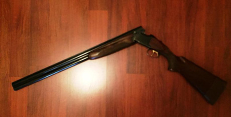 Hola a todos compañeros,
Vendo una escopeta superpuesta HERCULES calibre 12 de doble gatillo para caza 00