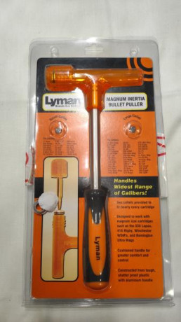 VENDIDO** martillo de inercia marca Lyman
Para todos los calibres hasta cal. 45 siempre que coja dentro 01