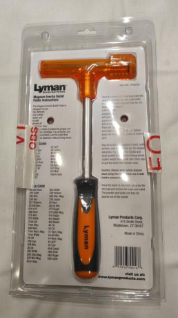 VENDIDO** martillo de inercia marca Lyman
Para todos los calibres hasta cal. 45 siempre que coja dentro 00