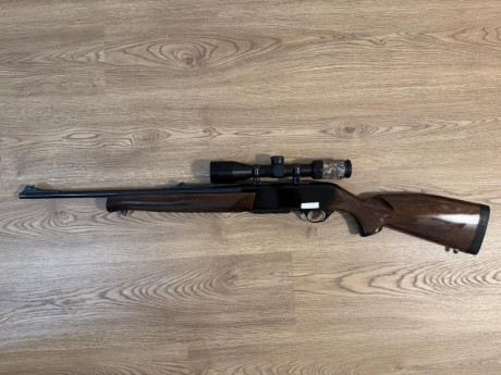 Hola.

Vendo rifle de corredera Browning Dualis del 308 

El estado es bueno, con lógicas marcas de uso 02