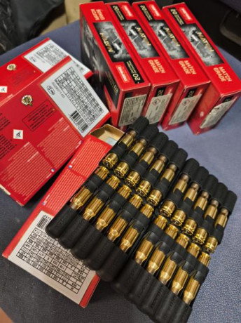 Se vendes vainas de la marca Norma el 308 de un solo disparo, en lotes de 100 vainas, todas del mismo 00