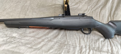 Tikka t3x Lite en calibre 300wm , cañón acanalado y gatillo con pelo francés, cerrojo de los más suaves 10