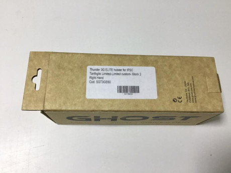 Hola a todos. Vendo funda GHOST Thunder 3G ELITE válida para CZ75B, Tanfoglio Limited, Limited Custom 12