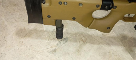 Rifle Remington 700 cañón de 61 roscado, cerrojo con pera táctica, disparador afinado de casa, chasis 11