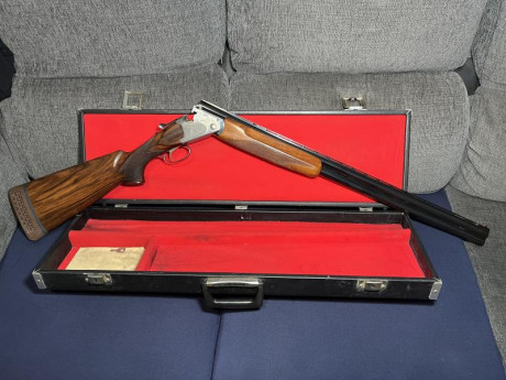 Se pone a la venta una escopeta LANBER para plato
Cañones de 75cm
Choques de 1 y 3 estrellas fijas
Lleva 01