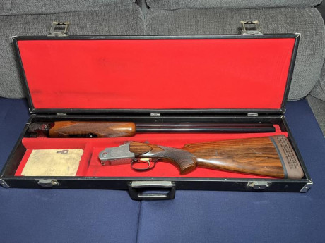 Se pone a la venta una escopeta LANBER para plato
Cañones de 75cm
Choques de 1 y 3 estrellas fijas
Lleva 00