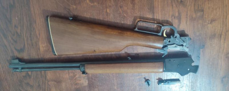 Pongo a la venta una carabina Marlín Golden M, reconocida por su precisión, suavidad de acción y la calidad 00