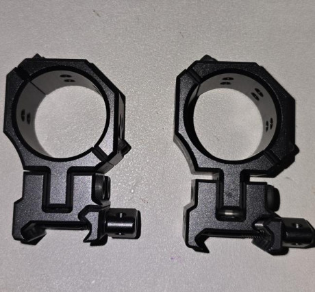 Monturas ajustables Infinitive Elevation de Eagle Vision para visor de 30 mm t rail picatinny. Incluye 00