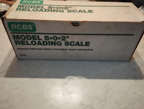 Bascula RCBS prácticamente nueva 100€ 00