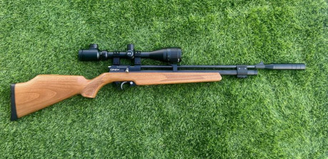 Se vende carabina Onix Initzia calibre 5.5mm con visor FX 3-12x44 IR AO.

Se incluyen 2 cargadores multitiro, 02