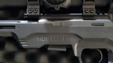 Vendo CZ 457 MDT 22LR prácticamente nuevo, no ha disparado más de 4 cajas.
Con óptica DiscoveryOpt ED-ELR 01