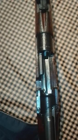 Buenos días : En venta rifle Máuser steyr 1912, chileno con bayoneta, calibre 308W, guiado en D .
A salido 02