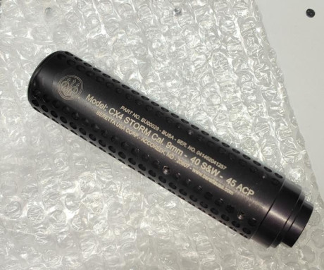 Vendo piezas de repuesto y accesorios para Beretta CX4 Storm, originales beretta. 

- Palanca de carga. 21