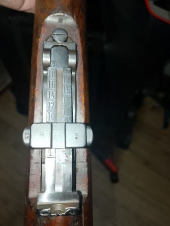 Buenos días : En venta rifle Máuser steyr 1912, chileno con bayoneta, calibre 308W, guiado en D .
A salido 32