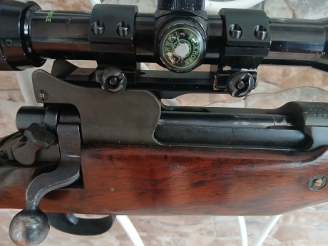 Vendo enfield  P17 cal.30-06; fabricado por Edystone. Muy buen estado. Tiene miras originales y la base 22