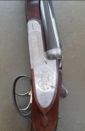 En Venta Escopeta Paralela Union Armera GRULLA mod. 21Special Gama Alta, Calibre 12, Cañon de 71 con 3* 00