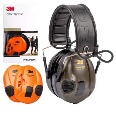 Protección auditiva eléctronica. Discriminación activa. PELTOR SportTac 3M.
Zona Granollers (Barcelona)

- 00