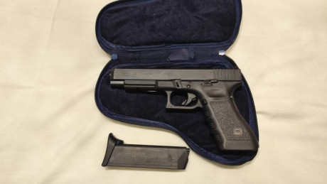 Vendo Pistola Glock 34 Gen3 9mm Pb. 395€

Calibre 9x19mm (9mm Pb)
Modelo ideal para competición, con cañón 11