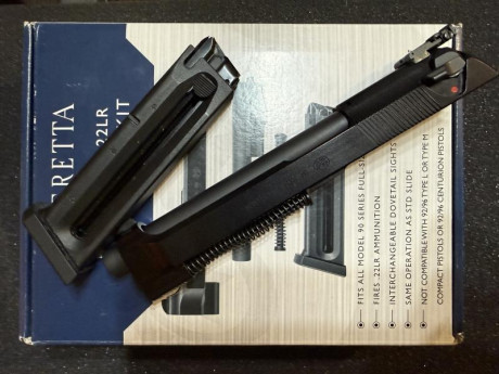 Buenas noches, por falta de cupo vendo mi BERETTA 92 FS INOX comprada nueva hace 1 año aproximadamente 11