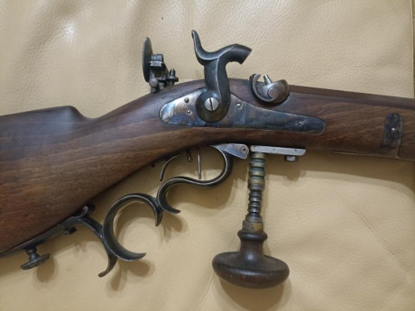 VENDO RIFLE marca Pedersoli mod. Waatländer  Cal. 45. en muy buen estado. 

Ideal para modalidad Vetterli.
 02
