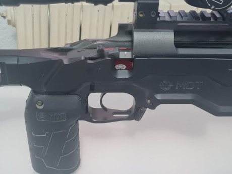 Chasis MDT ACC Short Action Right hand, con pesos incluidos, compatible con Remington 700, Bergara, etc..
Precio 00