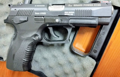 Se vende Grand Power K 100, con tres cargadores, muy buen estado. Se puede ver y probar en La Coruña y 01