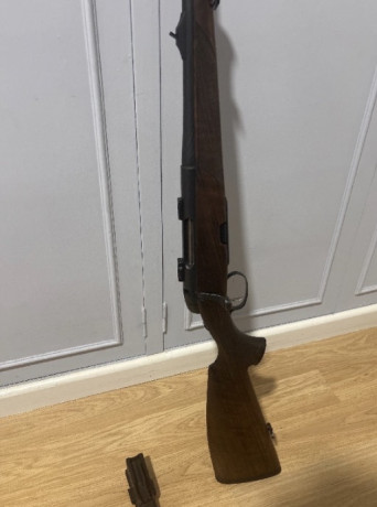 Vendo Mannlicher CLII en calibre 270 WSM, con bases Apel y cargador adicional.

2.200 €

Lleva una mira 01