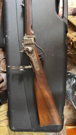 Se vende rifle Sharps Buffalo

Se vende réplica italiana Chiappa del mítico rifle Sharps de calibre 45-70 01
