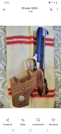 Buenas tardes, un amigo que deja el tiro vende esta pistola, sobre la que está todo escrito, poquísimos 00