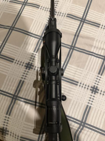 Hola a todos,

Vendo R8 Professional en 300 WM, cincluye monturas originales y visor Zeiss Conquest V6 01