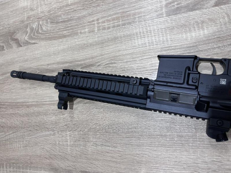 Hola ! 
Pongo a la venta esta maravilla !! HK 416 .22 bien conocida !
Un cargador.
Precio: 850€ algo negociable. 12