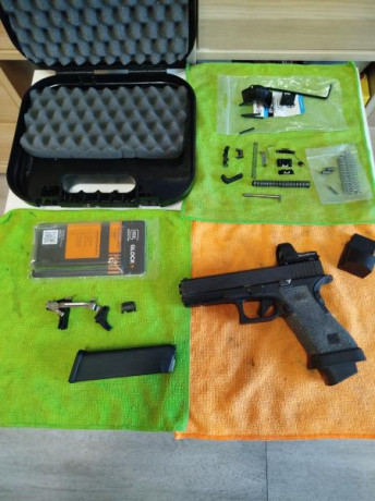 Año de fabricación: febrero 2021. Repuestos de prácticamente todas las piezas. Trabajo del agarre con 00