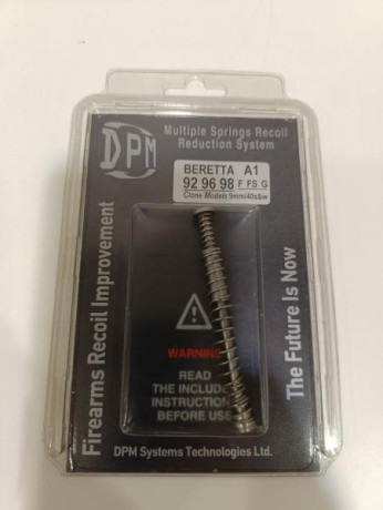 Buenos días,

Vendo para Beretta 92 muelle recuperador DPM en perfecto estado. 55€.

Se encuentra en Murcia. 01