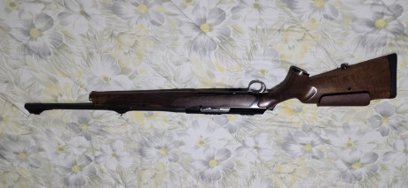 Mi compañero vende este Sauer 303, 300 WM, con maderas grado superior y culata con sube y baja rematada 12