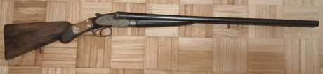 Escopeta Victor Sarasqueta modelo 211, buen estado de metales ajustes y funcionamiento, expulsará, gatillo 02